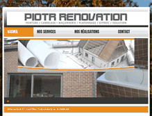 Tablet Screenshot of piotr-renovation-finition.com